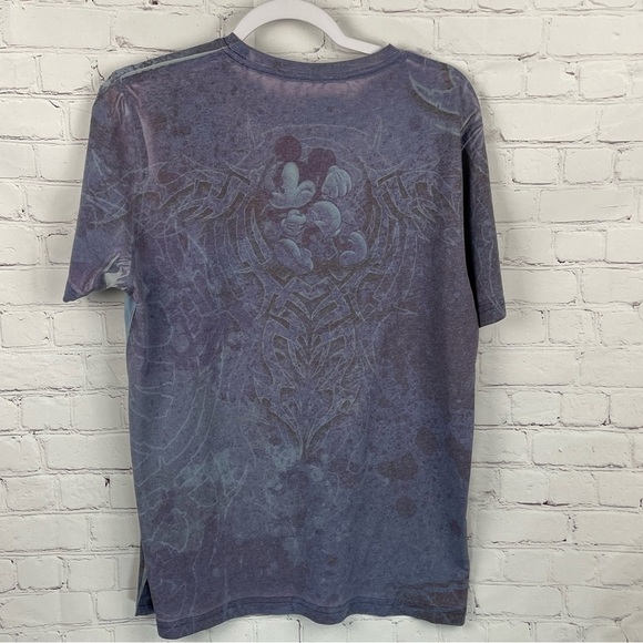 Disney Store “Brash” Mickey Mouse T-shirt Blue Short Sleeve Crewneck Medium - Picture 4 of 10